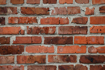 Brown brick wall background texture