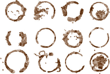 isolated brush stroke vector