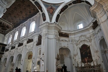 Napoli - Scorcio del Transetto della Chiesa di Santa Maria Costantinopoli