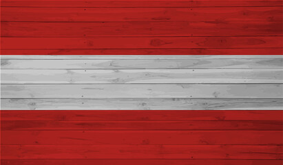 Grunge Austria flag. Austria flag with waving grunge texture.