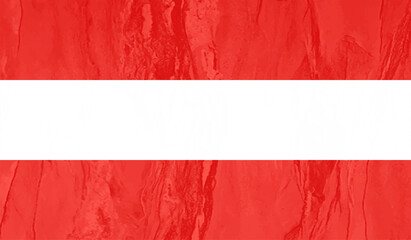 Grunge Austria flag. Austria flag with waving grunge texture.