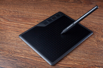 Ggraphic tablet drawing pad with digital pen stylus