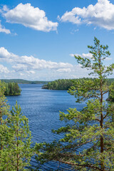 View to Lietvesi, part of The Lake Saimaa, Puumala, Finland
