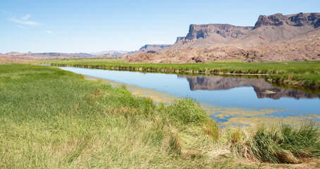 Bill Williams River National Wildlife Refuge in Arizona, USA