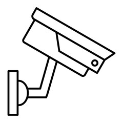 Vector Cctv Outline Icon Design