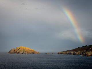 islote O Ansaron , Xove, Galicia, Spain