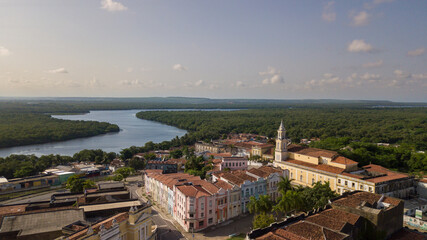 Praça Antenor Navarro e Rio Sanhauá, Centro Histórico de João Pessoa - Paraíba © Renato