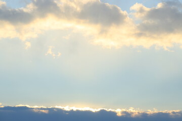 朝焼け雲
