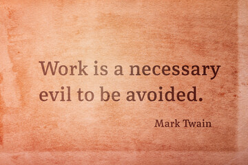 necessary evil Twain