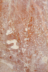 Background texture of a beautiful red and brown marble stone