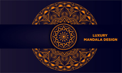 Modern Luxury Islamic Mandala Design
