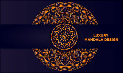 Modern Luxury Islamic Mandala Design