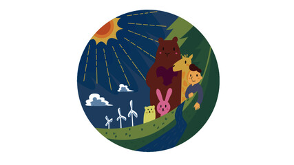 エコロジー・自然エネルギーと動物たち