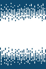 Naklejka premium Abstract blue and white background brochure. Digital graphic web design vector wallpaper