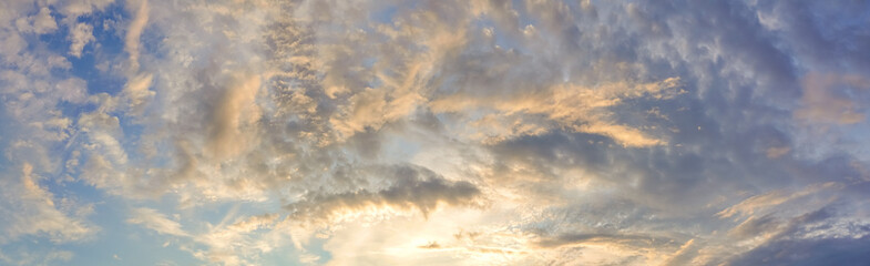 Dramatic sky background