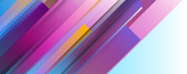 Colorful geometric shape abstract background