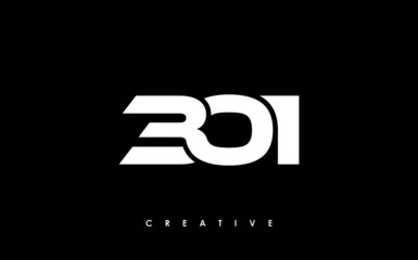 301 Letter Initial Logo Design Template Vector Illustration