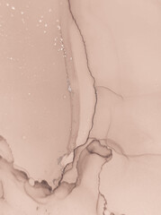 Ink Wash Pastel. Art Liquid Elegant Wall. Silk