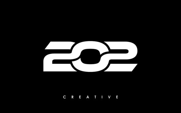 202 Letter Initial Logo Design Template Vector Illustration