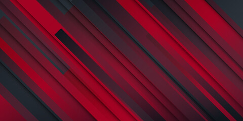 Obraz premium Abstract black red stripes background