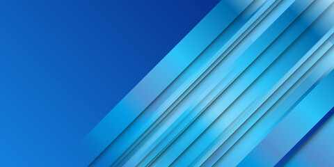 Obraz premium Light dark blue 3d vector cover with stright stripes. Glitter abstract illustration with colored sticks. Smart design for your business advert and corporate presentation. 