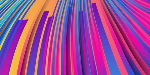 Fototapeta premium Trendy simple fluid color gradient abstract background with dynamic wave line effect. Vector Illustration For Wallpaper, Banner, Background, Card, Book Illustration, landing page