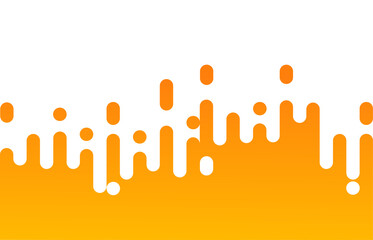 Abstract pattern yellow mustard Rounded Lines Halftone Transition. background with gradient, vertical rounded stripes. Vector Background Illustration.