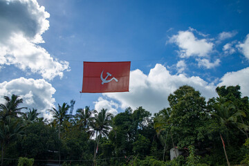 Communist party flag