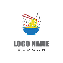Noodles Logo Template vector symbol design