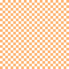 Abstract Seamless Pattern Orange Doodle Geometric Figures Background Vector