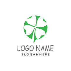 Clover Logo Template vector symbol nature