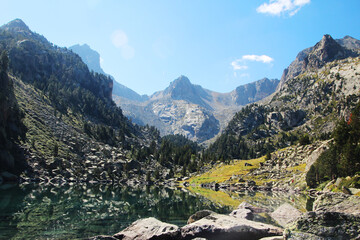 Lakes de San Mauricio National Park, Catalonia, Spain	