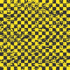 Seamless sport flag yellow background