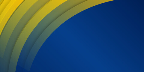 Abstract modern blue yellow background