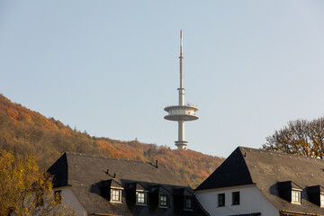Fernsehturm auf dem Jakobsberg, Porta Westfalica, Deutschland © Christian Schwier