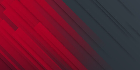 Fototapeta premium Abstract modern black red background. Vector illustration