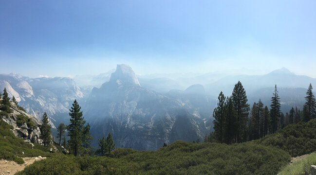 Half Dome, Yosemite National Park, Mariposa county, California, USA