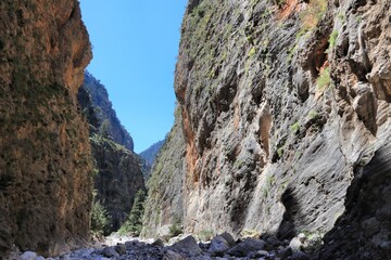 Crete tourist attractions - Samaria Gorge