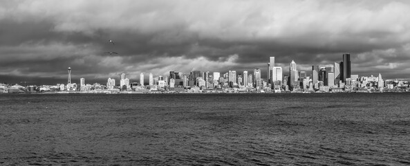 Seattle Skyline Panoramic 5