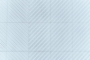 Modernist ceiling of exhibition space