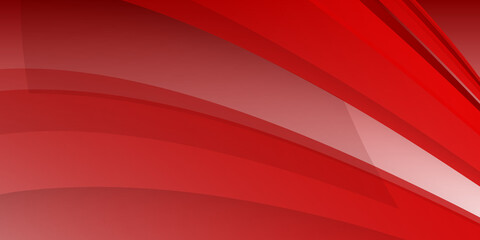 Vector abstract red wavy background. Curve flow motion. Light red background with copy space
