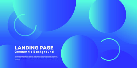 Abstract background with circle shapes vector design. Futuristic backdrop. Dynamic 3d composition for Banner, Landing Page, Web, Cover, Brochure.