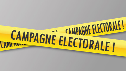 Logo campagne électorale.