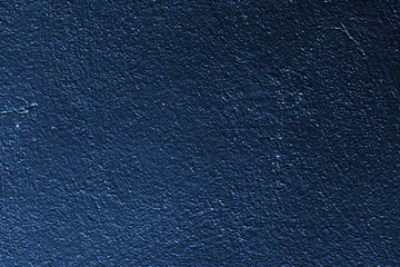 Blue grunge metal texture with scratches and cracks with copy space