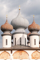 Domes of Tikhvin Cathedral of Dormition