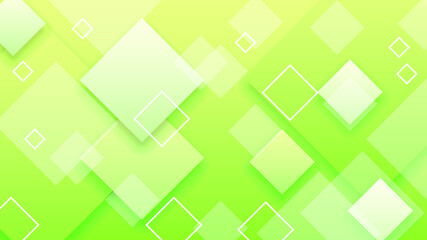 Abstract Colorful Gradient Background With Color Wavy Geometric Figures of Different Shapes And White Lines, Vector Design Style