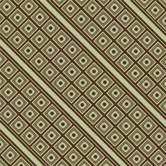 abstract modern geometric seamless patterns with decorative ornament of brown colors- Vector
