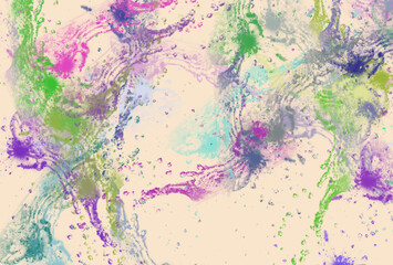 abstract splash water fractal watercolor watercolour color acrylic drawing colorful grunge image illustration paint background bg texture wallpaper art frame sample board blank material