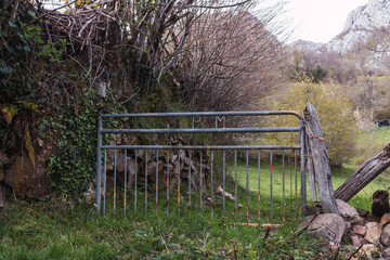 Puerta en el campo 