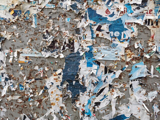 Keine Veranstaltungen während Pandemie und Krieg und die Plakatwand bleibt leer